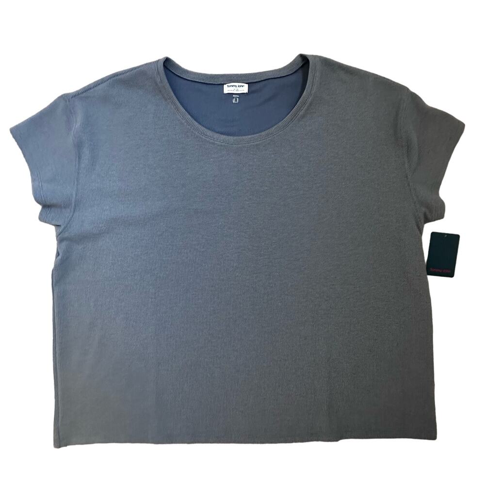 Tommy John|Knitted Loungewear Top|Quiet‎ Shade|NWT|SZ XXL